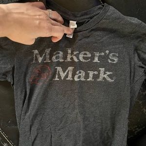 Medium Maker’s Mark woman’s tee brand new